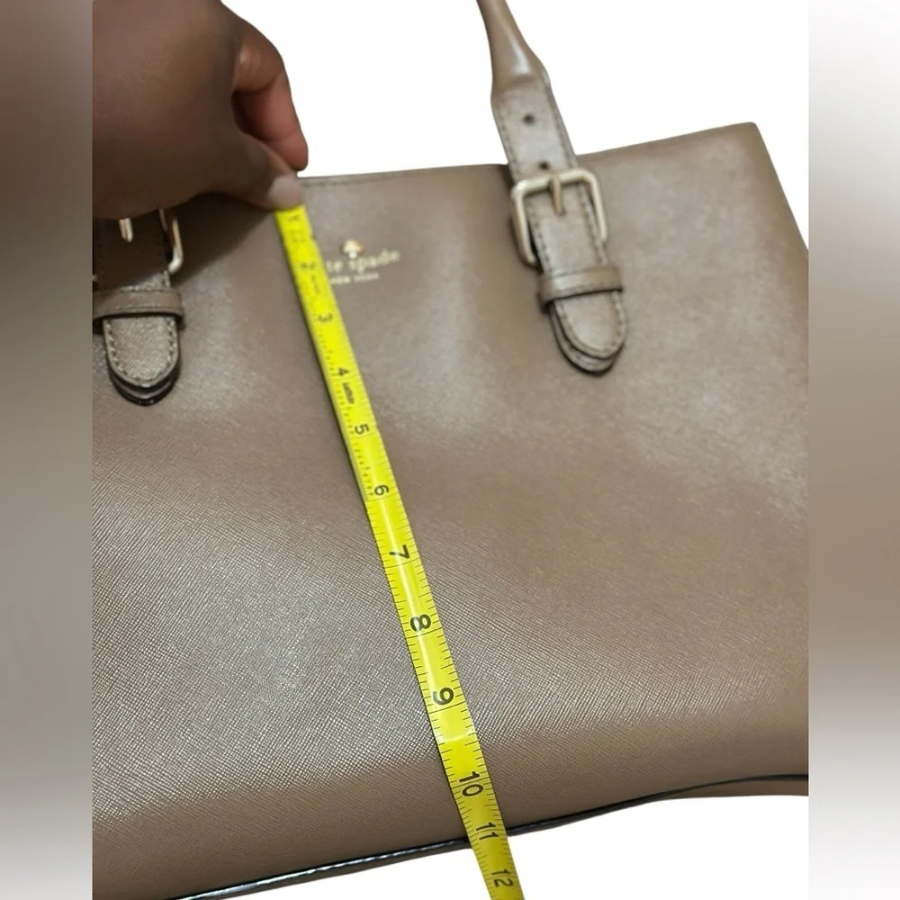 kate spade Tan large Satchel With Top Handle